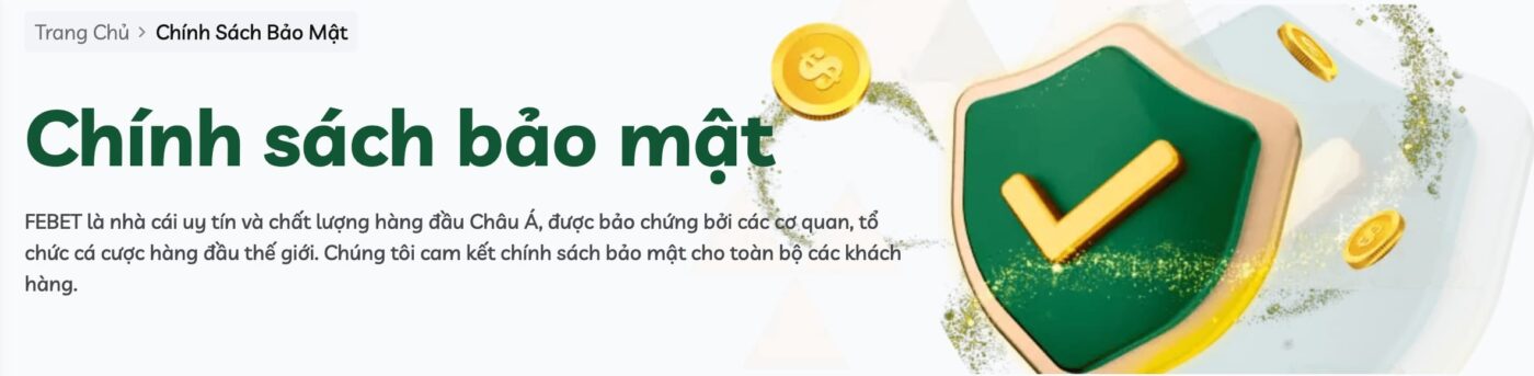 chính sách bảo mật