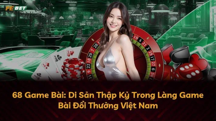 68 Game Bài: Di Sản Thập Kỷ Trong Làng Game Bài Đổi Thưởng Việt Nam