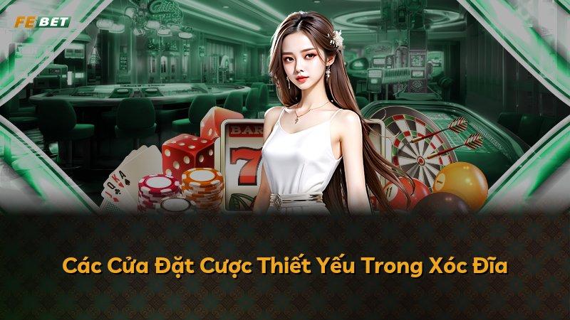 Các Cửa Đặt Cược Thiết Yếu Trong Xóc Đĩa