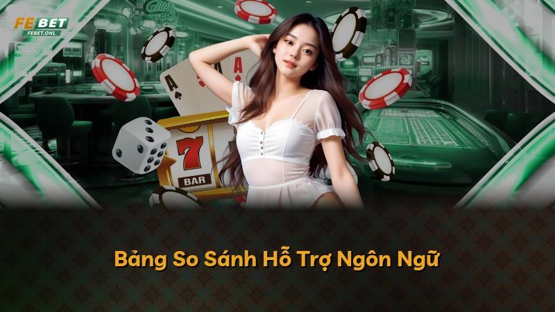 Bảng So Sánh Hỗ Trợ Ngôn Ngữ