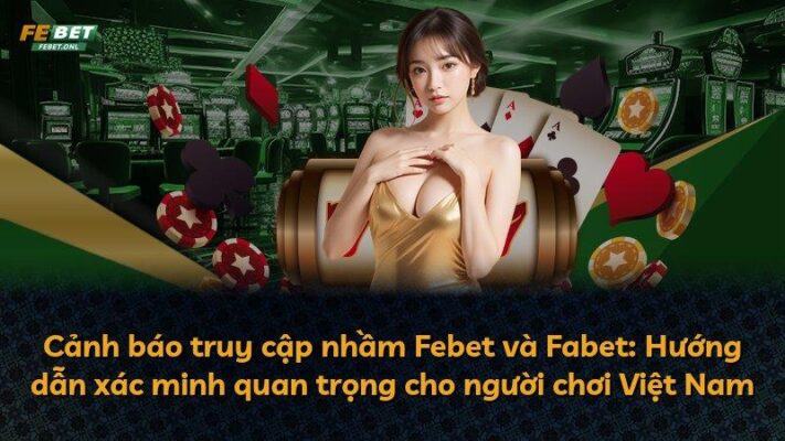 Cảnh báo truy cập nhầm Febet và Fabet: Hướng dẫn xác minh quan trọng cho người chơi Việt Nam
