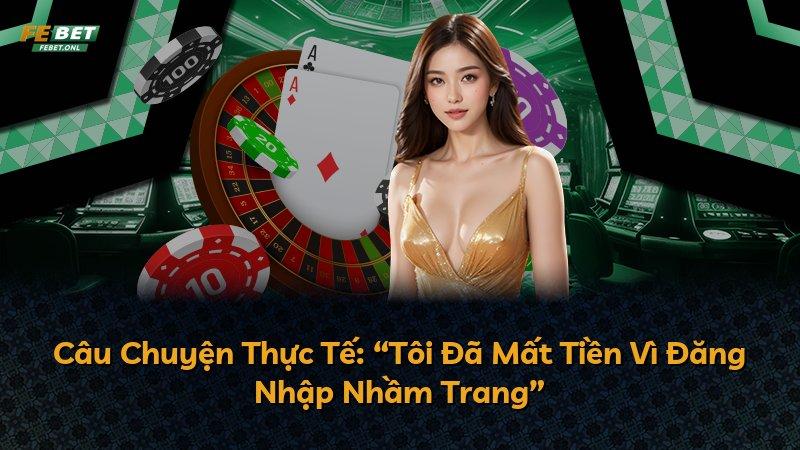 Câu Chuyện Thực Tế: “Tôi Đã Mất Tiền Vì Đăng Nhập Nhầm Trang”