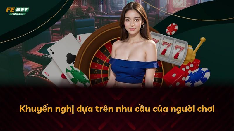 Khuyến nghị dựa trên nhu cầu của người chơi