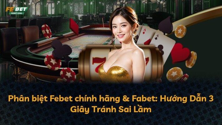 Phân biệt Febet chính hãng & Fabet: Hướng Dẫn 3 Giây Tránh Sai Lầm