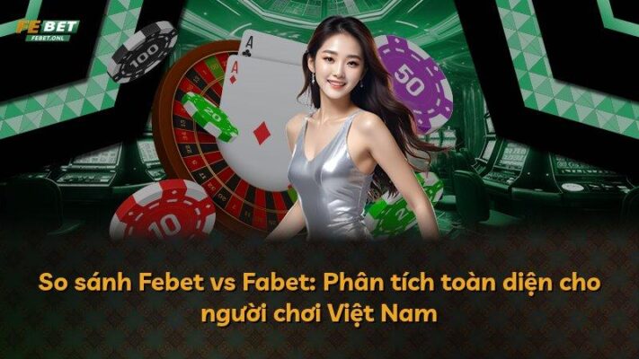 So sánh Febet vs Fabet: Phân tích toàn diện cho người chơi Việt Nam