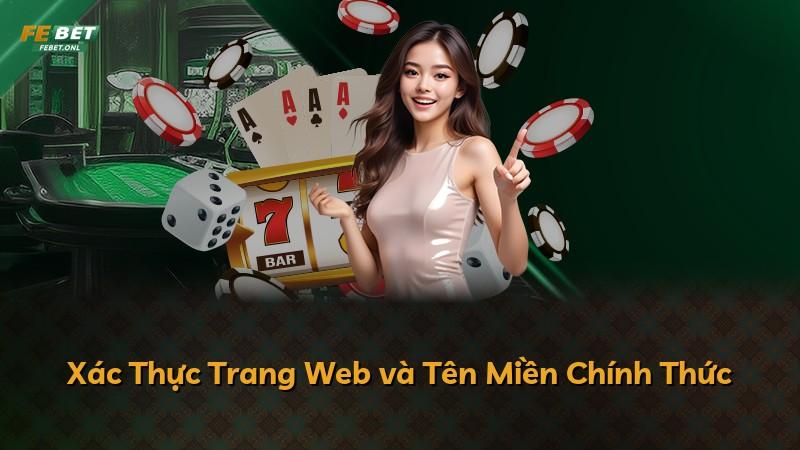 Xác Thực Trang Web và Tên Miền Chính Thức